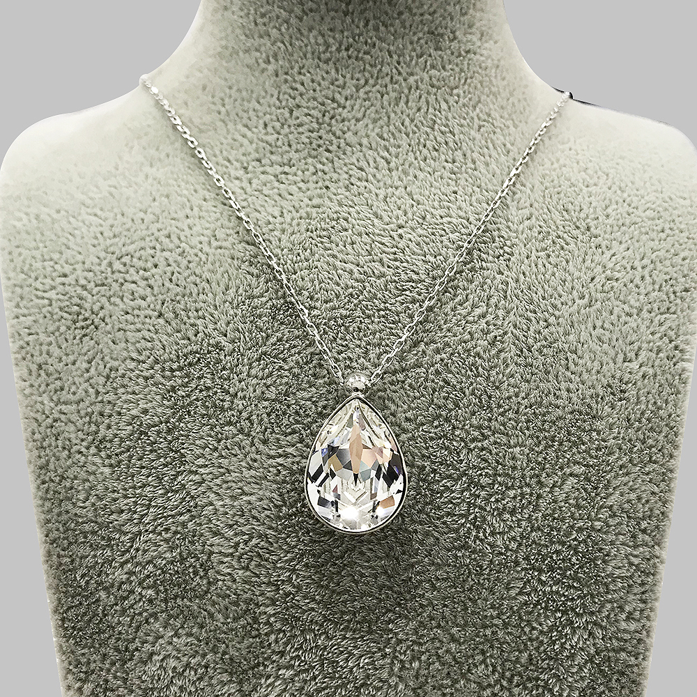 Sette 925 Silver Swarovski Stone Necklace