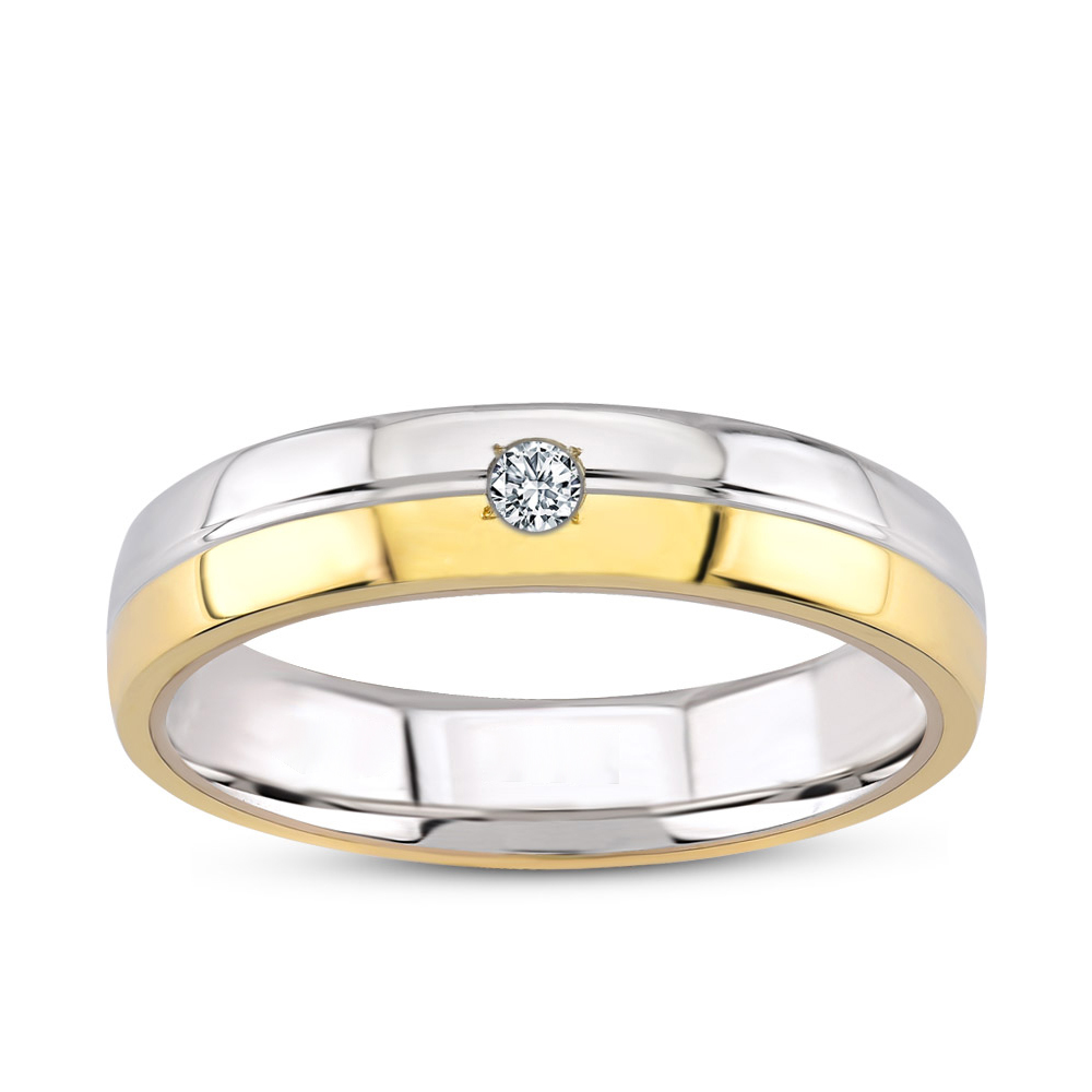 Sette 925 Silver Unisex Wedding Ring