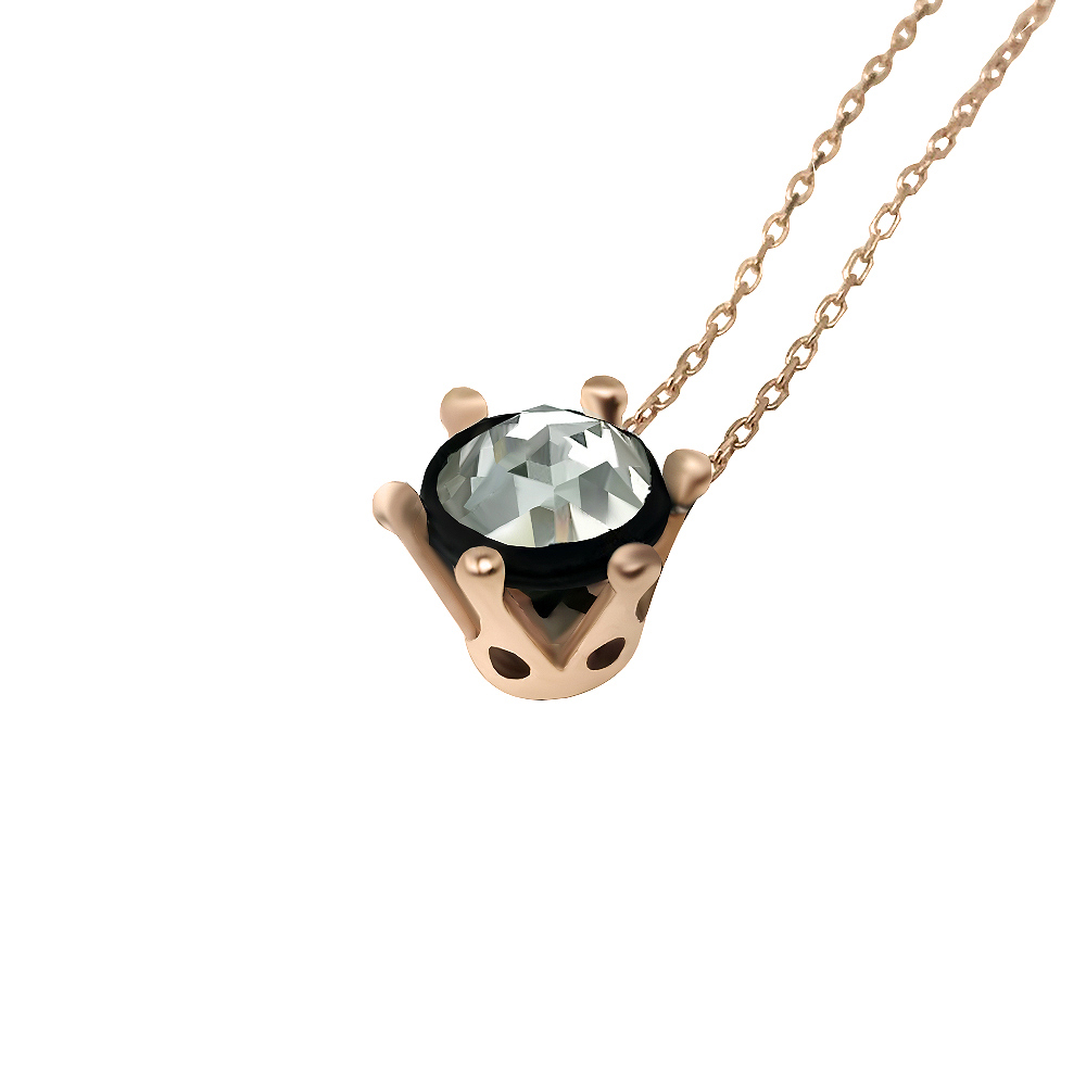 Sette 925 Silver Diamond Cut Necklace