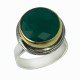 Sette 925 Silver Hurrem Emerald Stone Ring