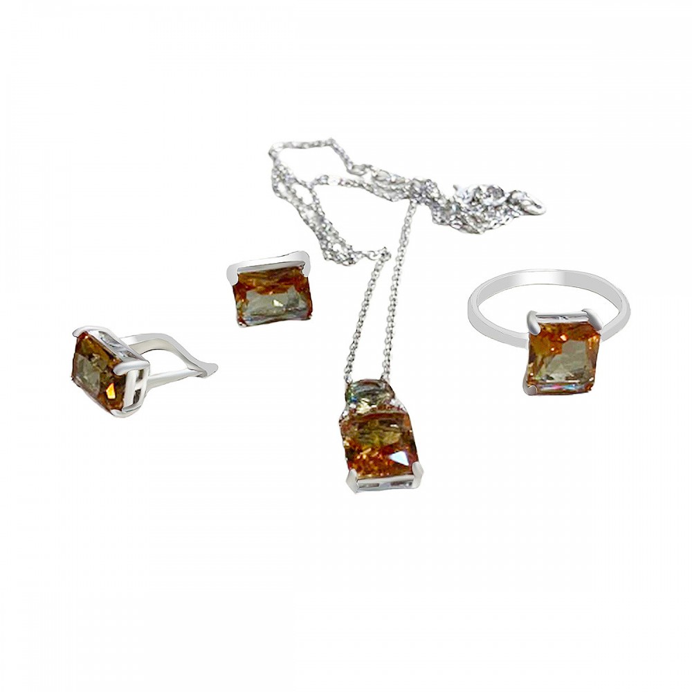 Changing Colour Stone Silver Sets