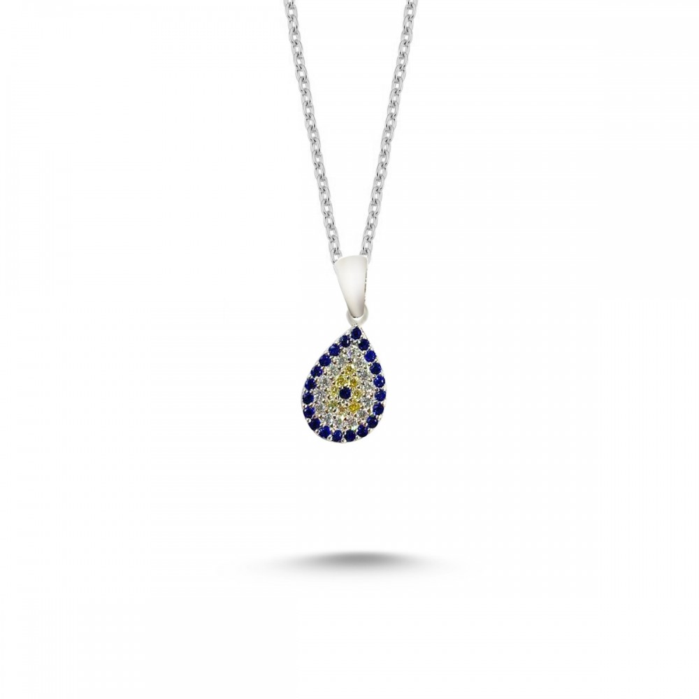 Sette 925 Silver Evileye Necklace