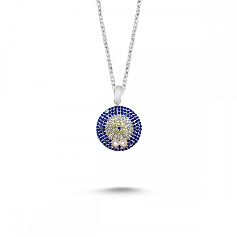 Sette 925 Silver Evileye Necklace