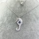 Sette Silver Seehorse Necklace
