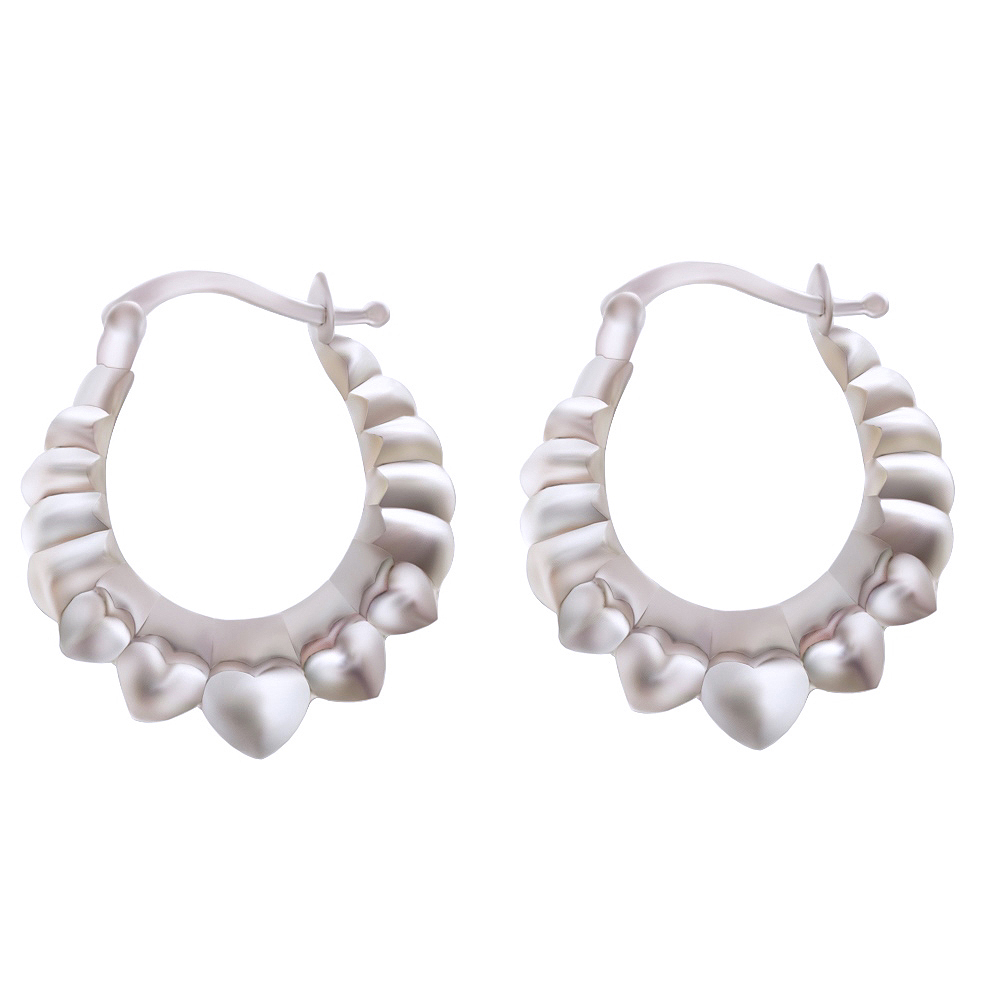 Sette Silver Circle Earrings