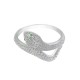 Sette Silver Fashion Snake Ring