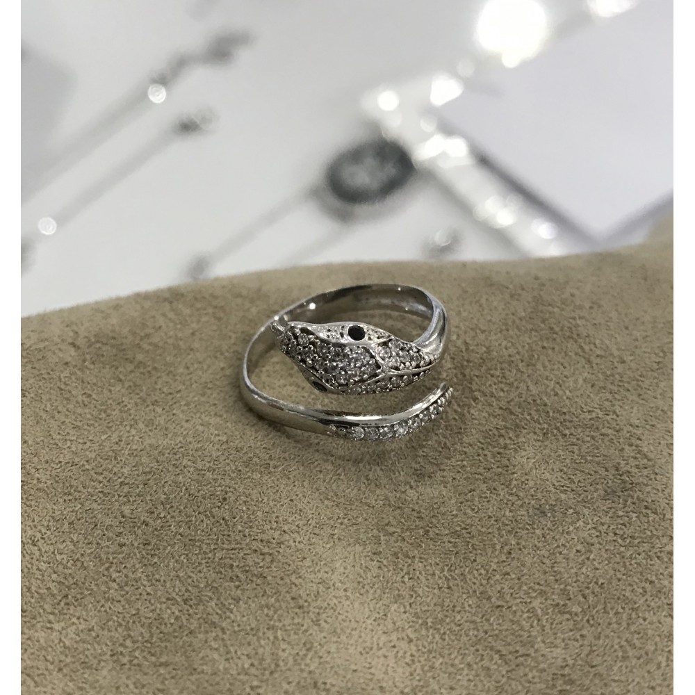 Sette Silver Fashion Snake Ring
