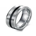 Steel Couple Wedding Rings